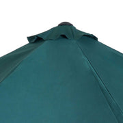 2.7m Half Parasol for Balcony - 5 Steel Ribs Outsunny