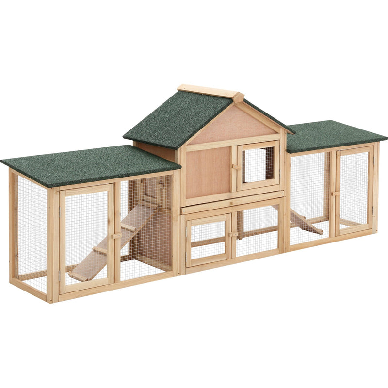 Deluxe Two Storey Rabbit Hutch