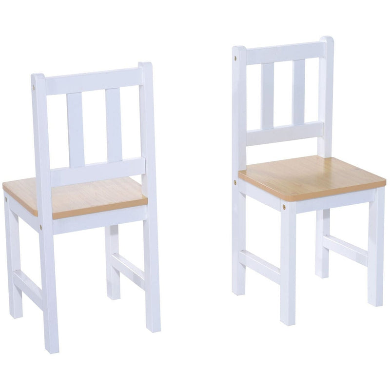 Kids Table and Chair Set With Storage Bench, 4-Piece