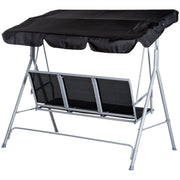 3 Seater Swing Chair Outsunny