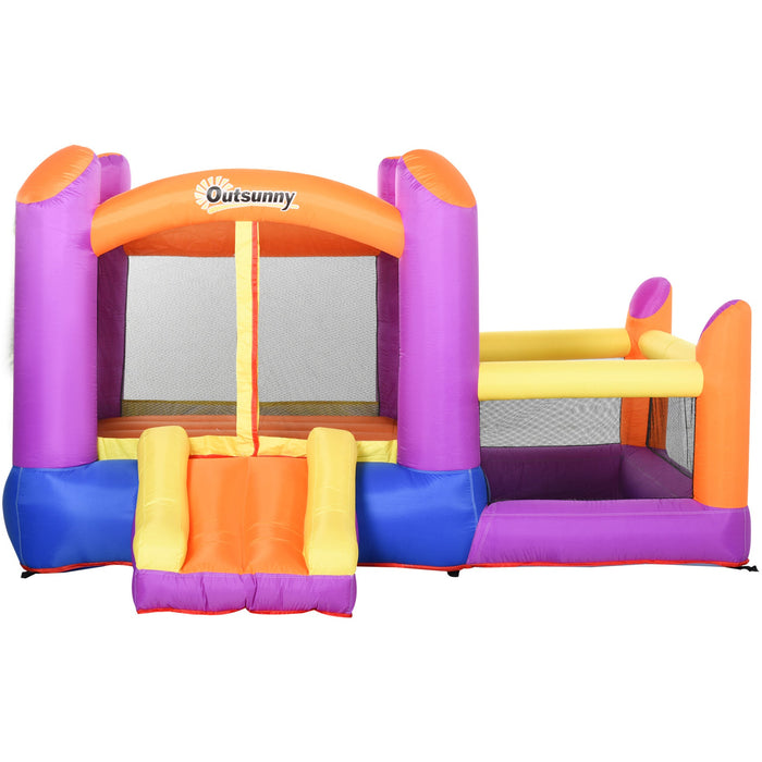 Kids Bouncy Castle With Pool and Slide, Age 3-12 Years