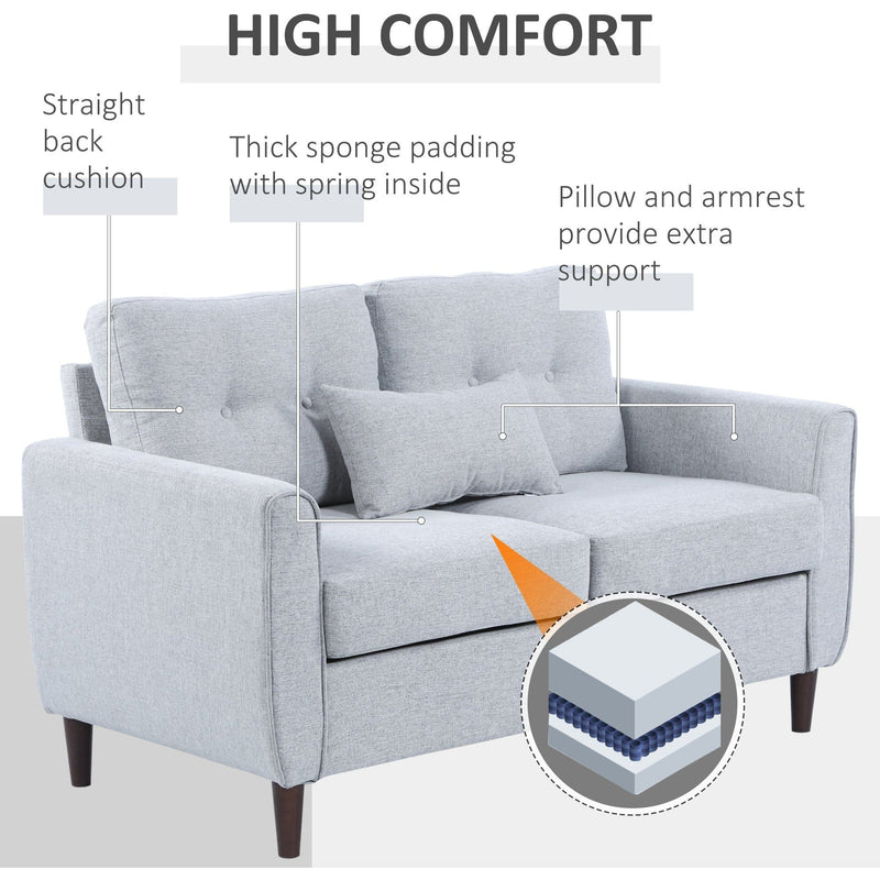 2 Seater Fabric Sofa