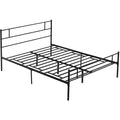 King Size Metal Bed Frame, Black Homcom