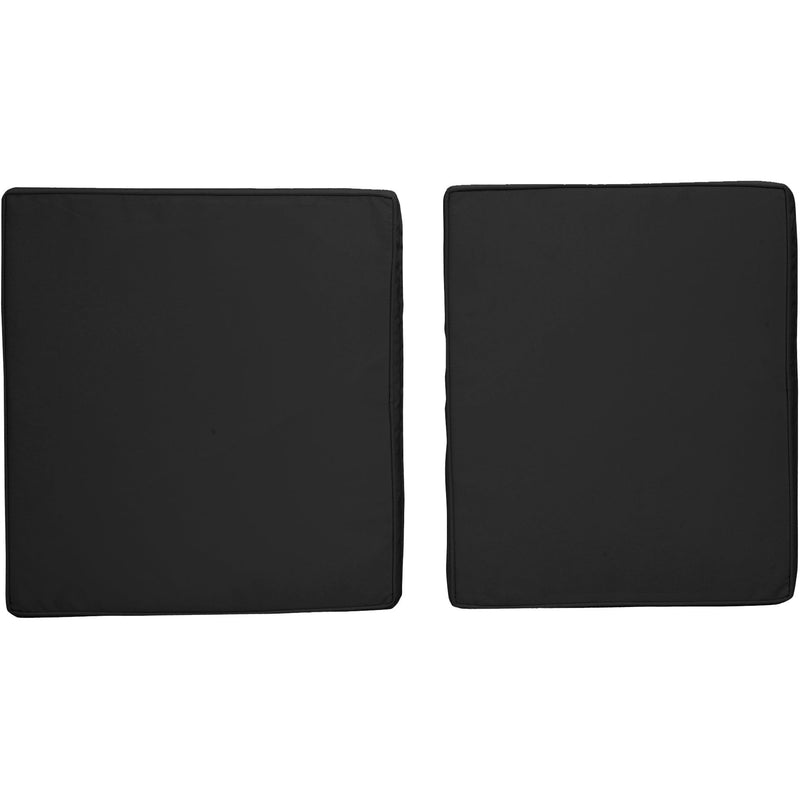 Waterproof Outdoor Chair Cusions, Black (52x46x7cm)