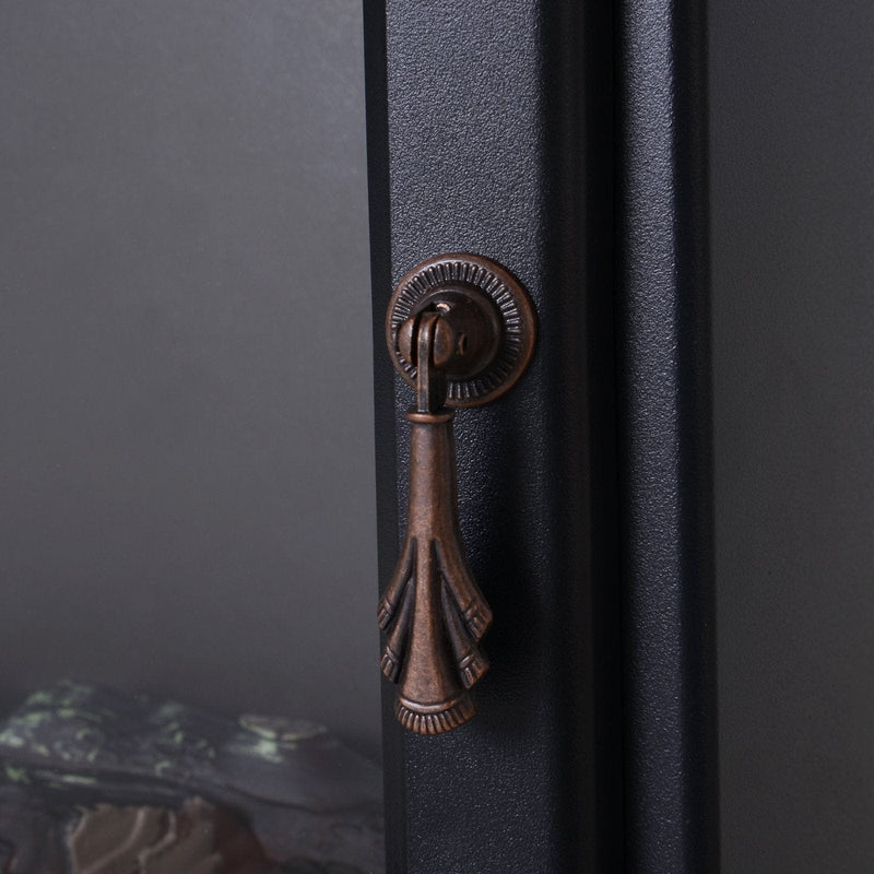 Electric Fireplace, Freestanding, Flame Effect, 950w/1850W