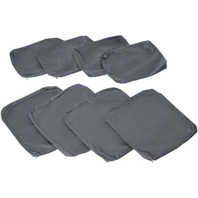Garden Rattan Furniture Seat Cover Replacement, Grey Outsunny