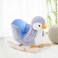 Rocking Animal, Penguin, Musical 32 Songs, Multicoloured Homcom