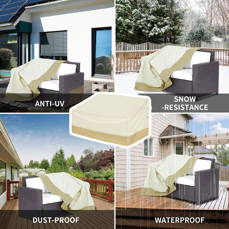 Waterproof Cover For Outdoor Sofa, 152 x 87 x 58-79 cm