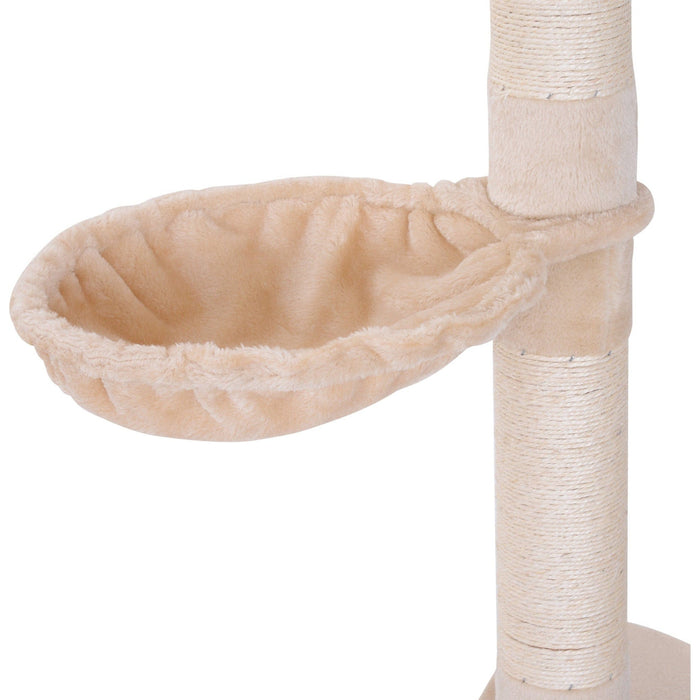 5-Tier Ceiling to Floor Cat Tree, Activity Centre, 230-260cm