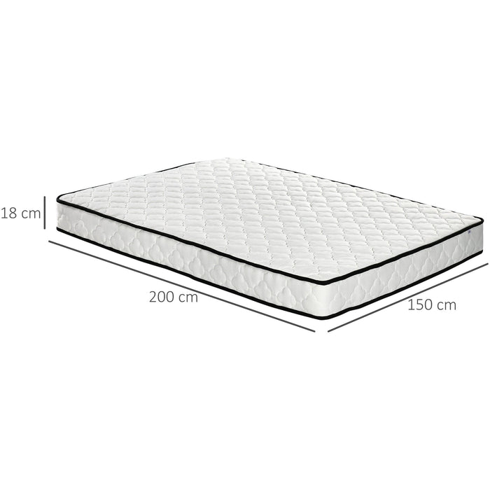 King Size Mattress with Breathable Foam (200x150x18cm)