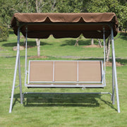 3 Seater Swing Chair Outsunny