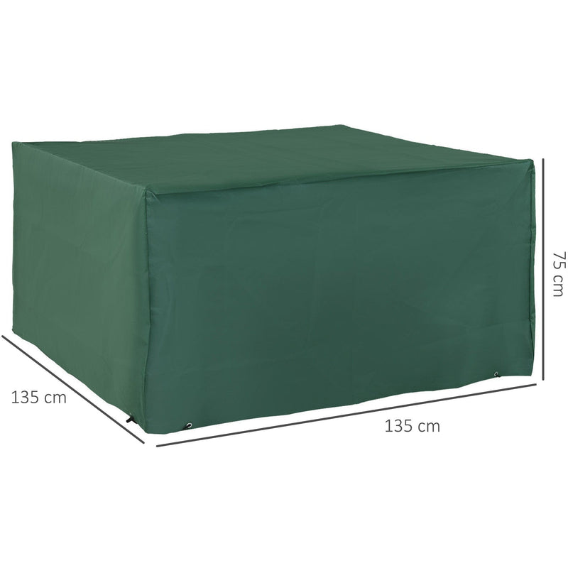 Waterproof Cube Garden Furniture Cover 135 x 135