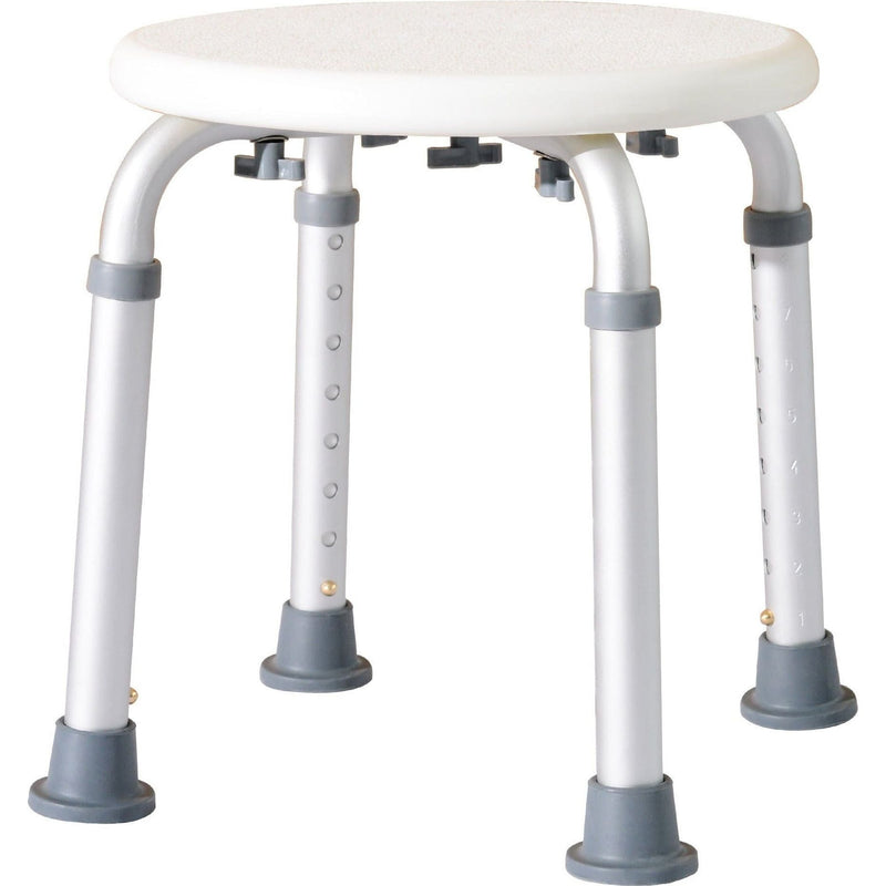 Non Slip Shower Seat, Cream White