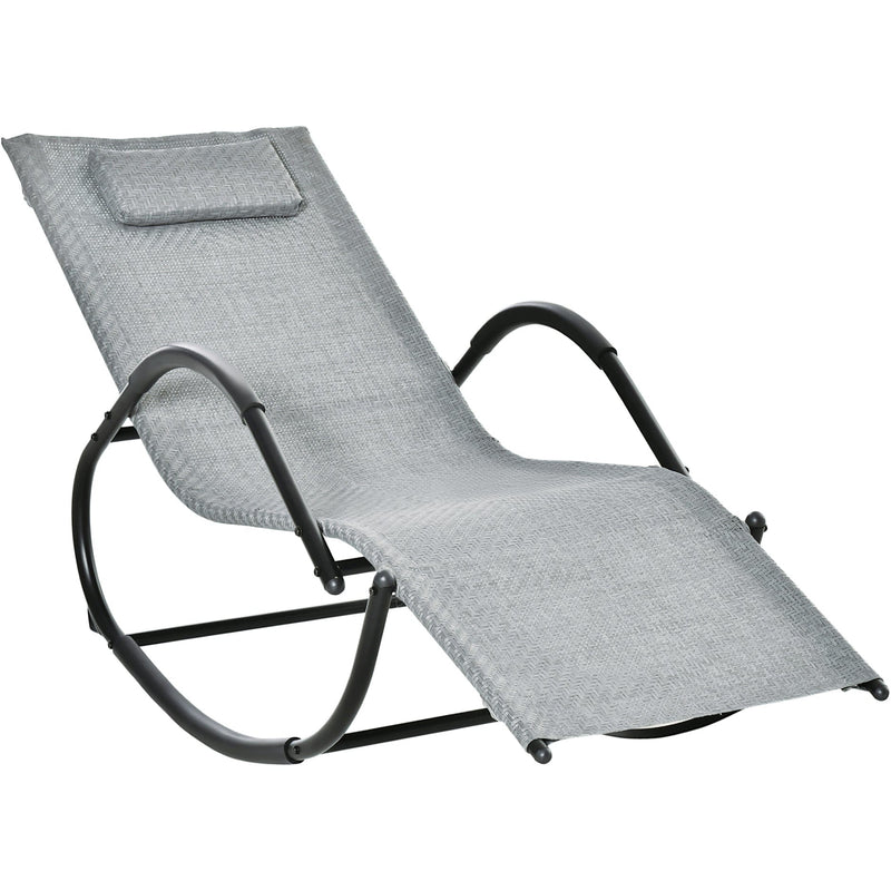 Rocking Sun Chair Outsunny