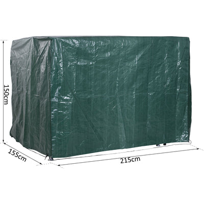 Waterproof Swing Seat Cover, 215 x 155 x 150cm Outsunny
