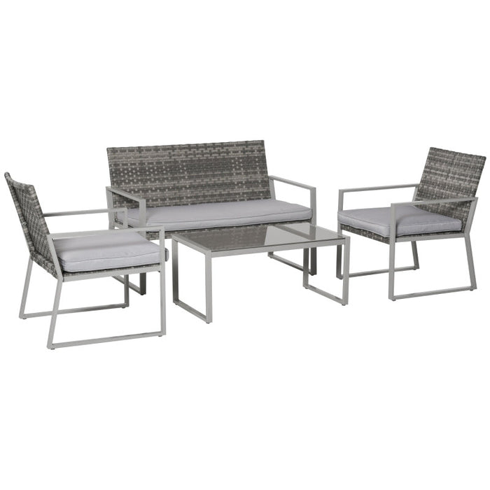 4 Seater Outdoor Sofa and Table