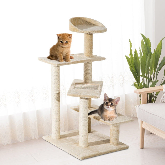 Cat Tree, Scratching Post, Climbing Tower, Activity Centre