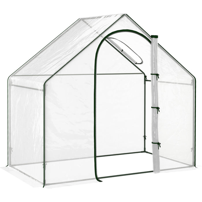 Walk In Greenhouse 180x100x168CM White