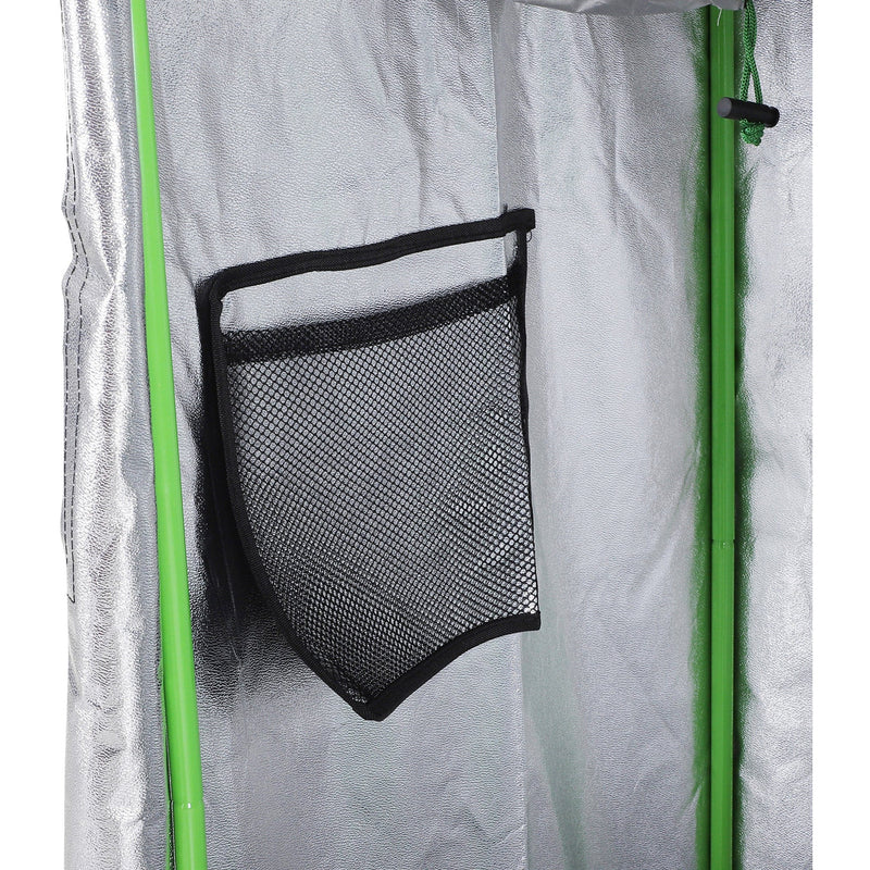 Hydroponic Plant Grow Tent, Window, L60xW60xH140 cm