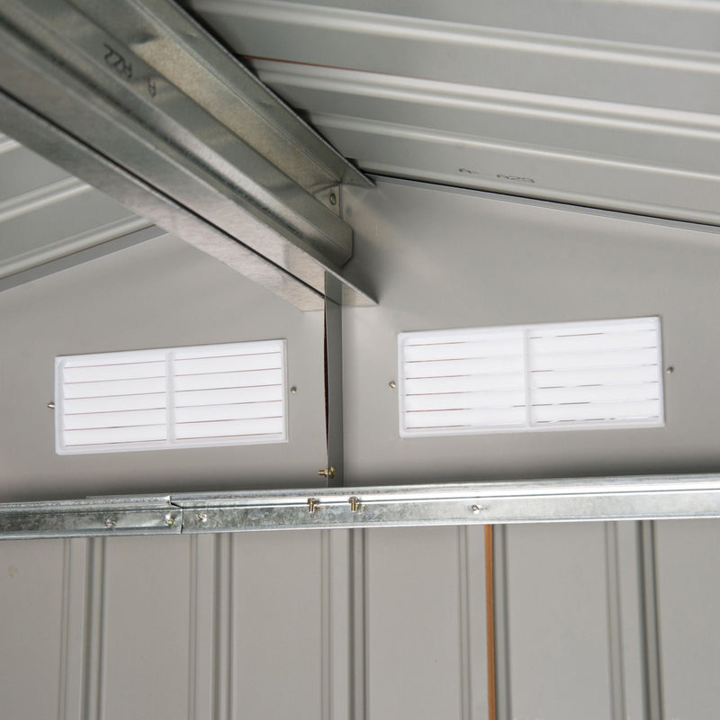 7x4 Metal Shed, Apex Roof