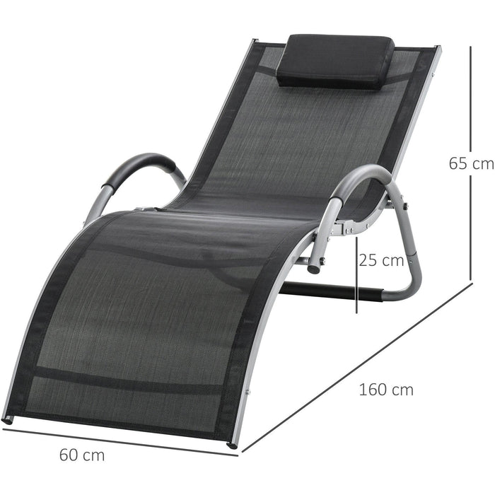 Ergonomic Sun Lounger