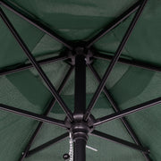 2m Outdoor Patio Parasol - Sun Shade, 6 Ribs Outsunny