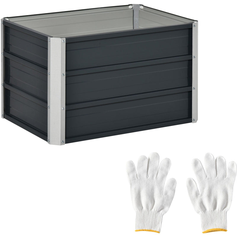 Raised Metal Planter