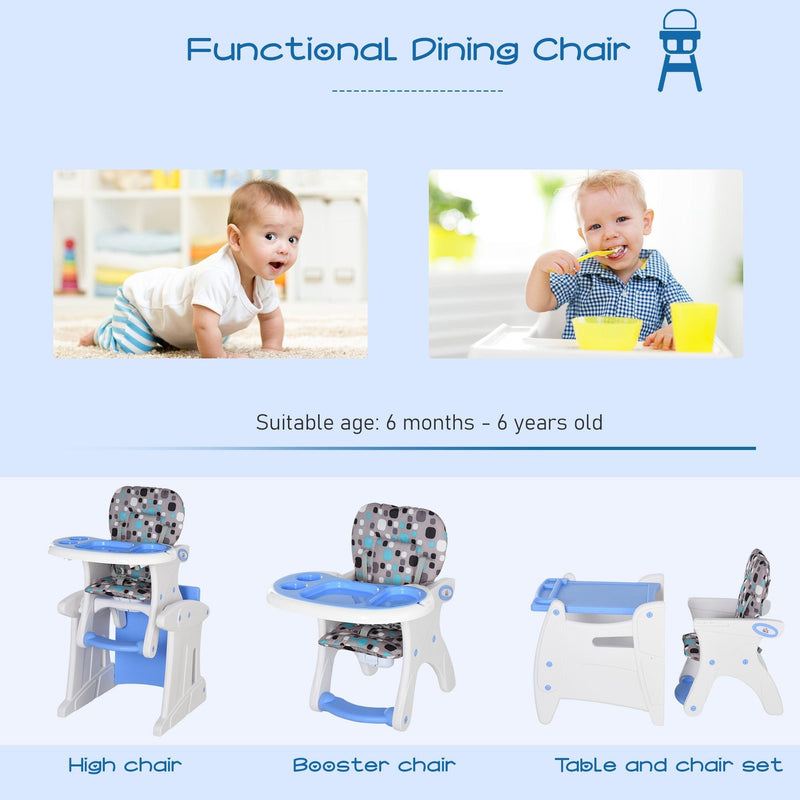 HDPE 3-in-1 Baby Booster High Chair