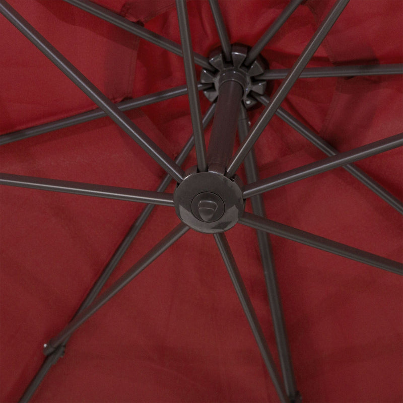 Roma 3m Cantilever Parasol with 360° Rotation