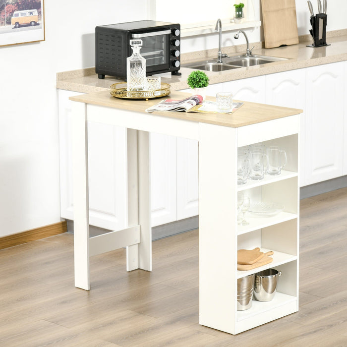 Small Kitchen Table With Shelves