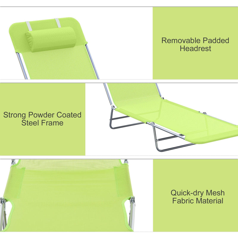 Folding Sun Lounger
