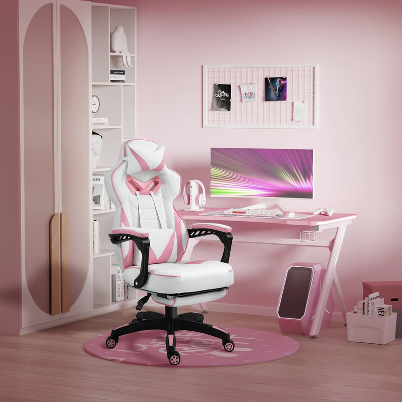 Racing Gaming Chair Pink