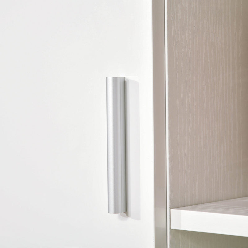 Modern Kitchen Cupboard, Shelves, Drawer, 166cm