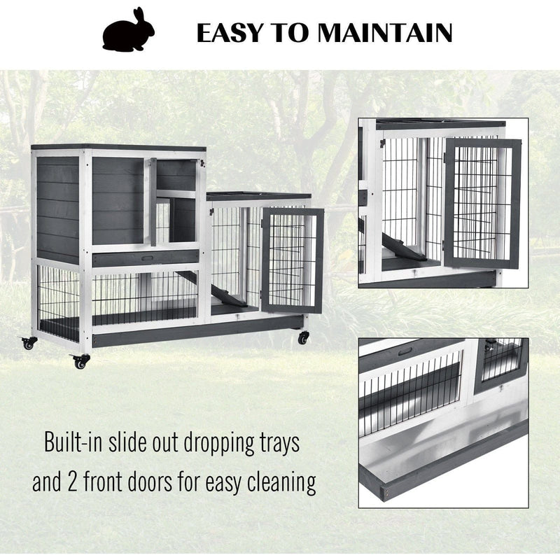 Indoor Rabbit Hutch With Run