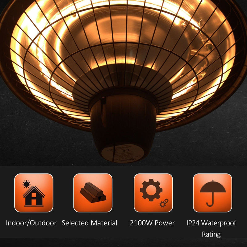 2100W Hanging Patio Heater