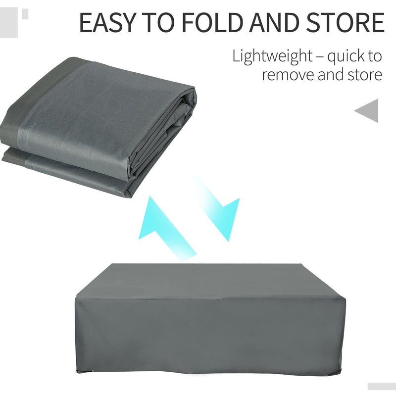 Waterproof Outdoor Garden Furniture Cover,  205 x 192 x 61cm