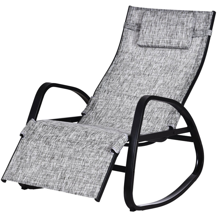 Folding Rocking Sun Lounger