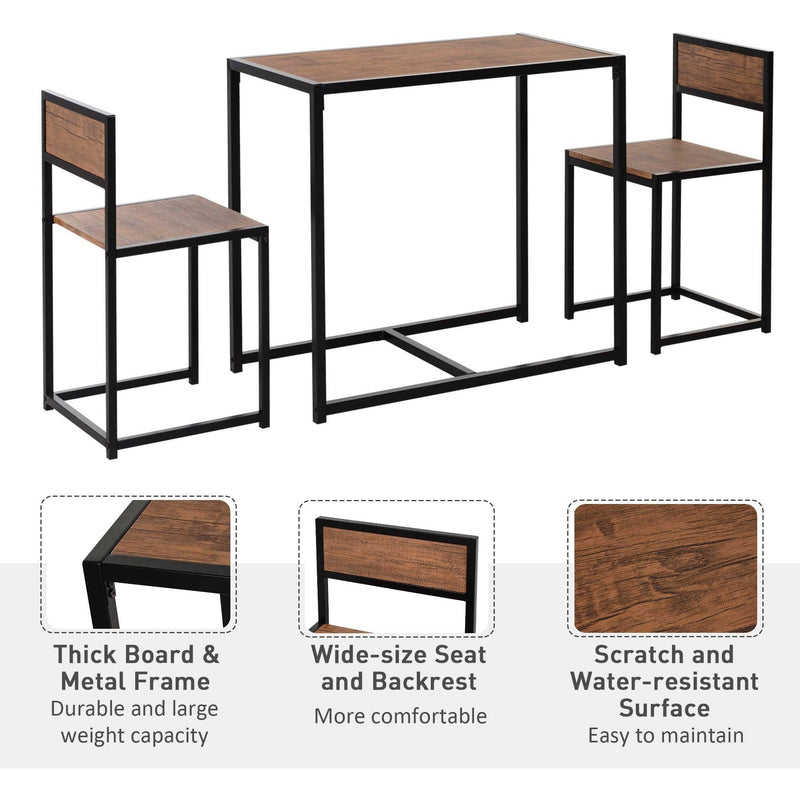 Small Dining Table and Chairs For 2