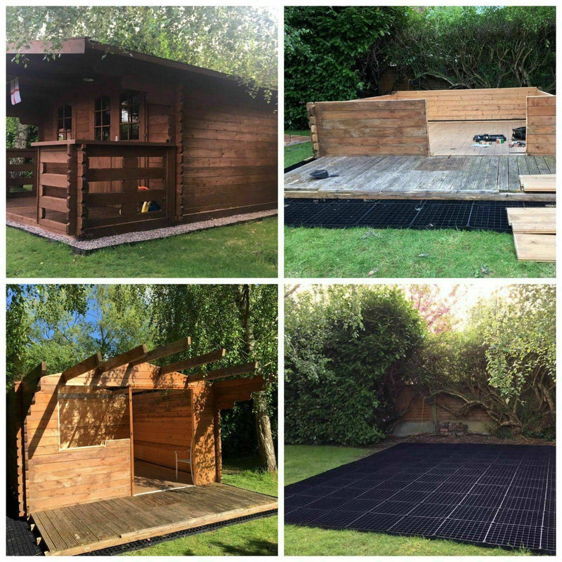 Shed Base ECO Plastic Grids For Shed, Log Cabin, Greenhouse