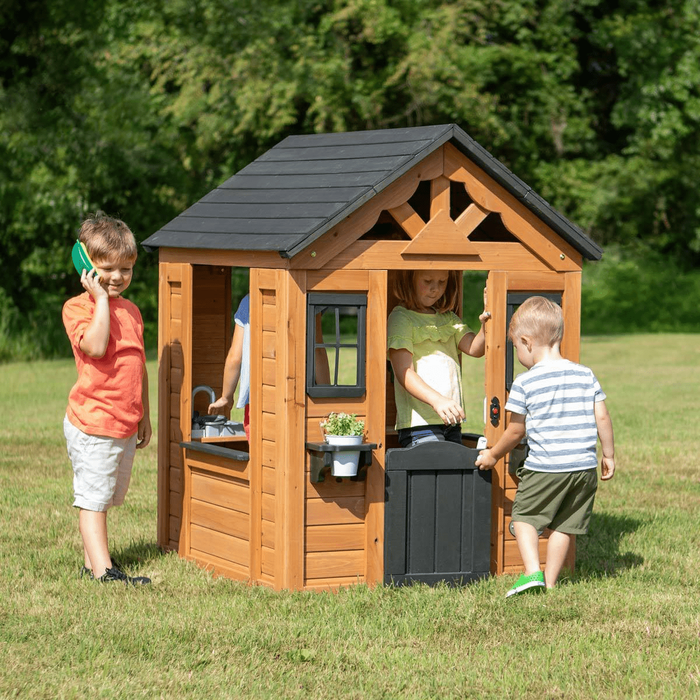 Sweetwater Wooden Playhouse Wendy House - Age 2-10 Years