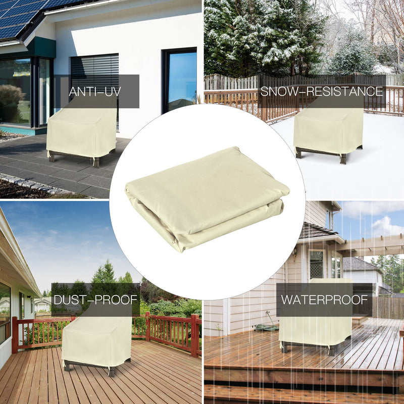 Waterproof Cover For Garden Chairs, 68 x 87 x 44-77cm