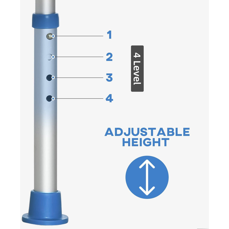 Padded Shower Chair for Elderly/Disabled, Blue