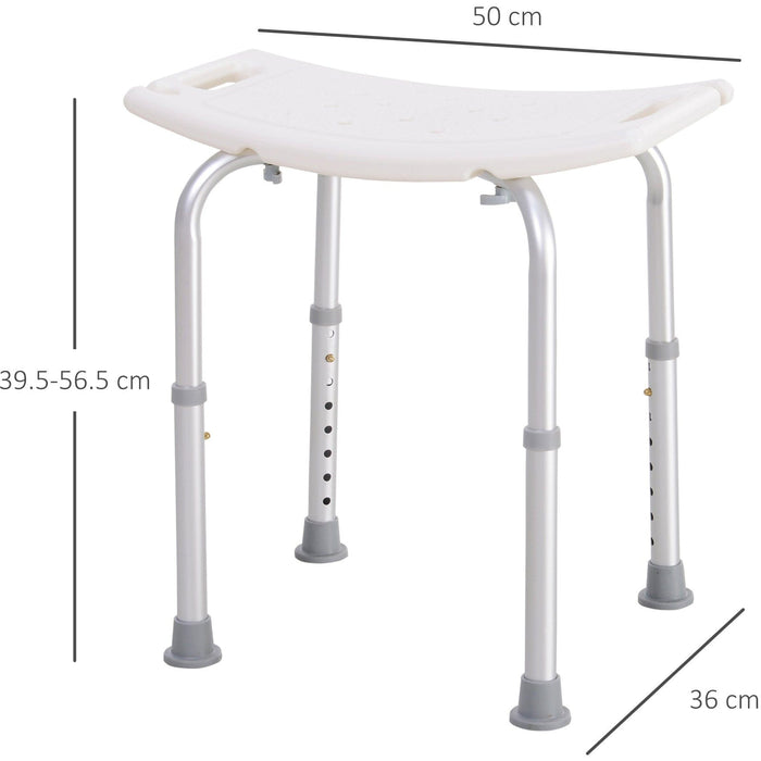 Shower Seat, Adjustable Height