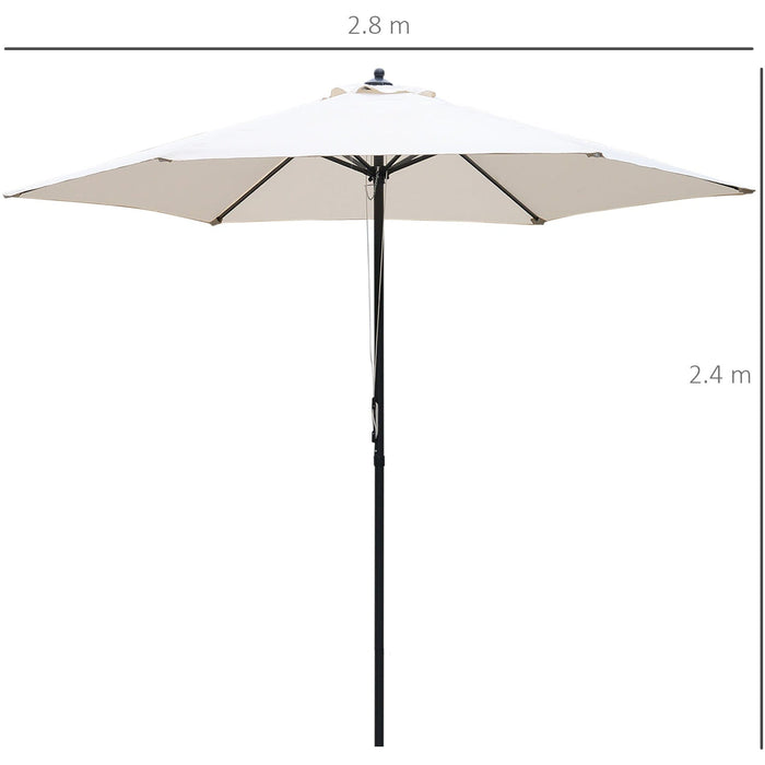 2.8m Outdoor Patio Parasols