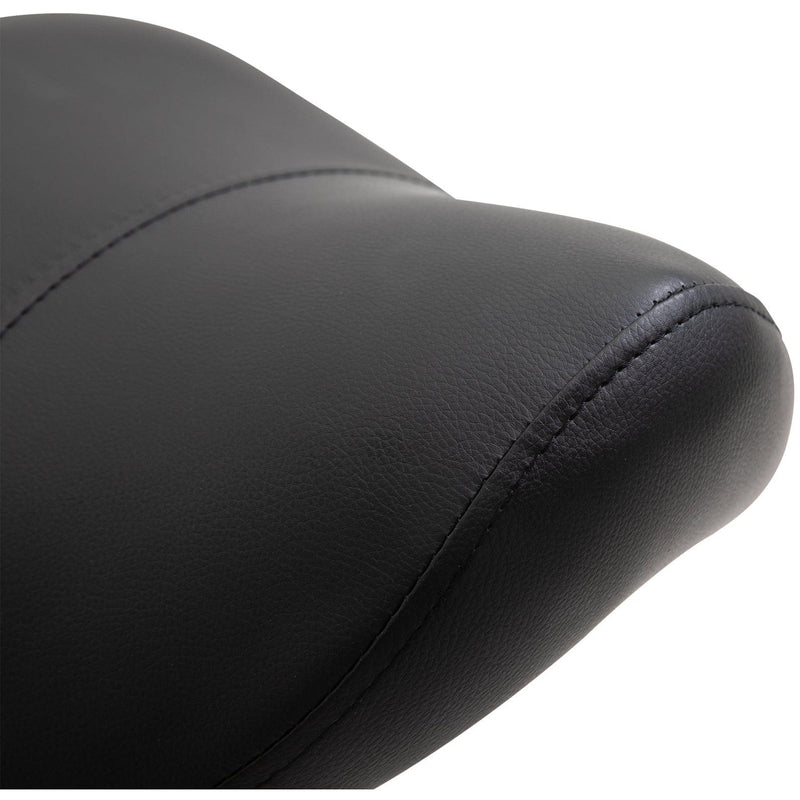 Adjustable Cosmetic Stool, 360° Rotate, Faux Leather