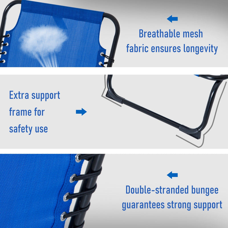 Lightweight Foldable Sun Lounger