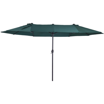 4.6m Large Garden Parasol, Double Sided, No Base Outsunny