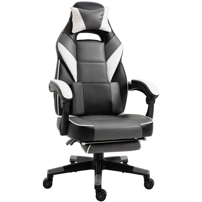 Ergonomic Racing Gaming Chair Grey