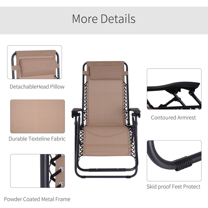 Folding Outdoor Zero Gravity Chair