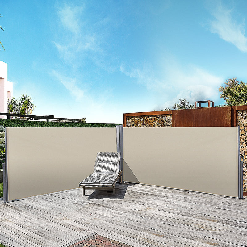 Double Pull Out Side Awning, 6 x 1.8m